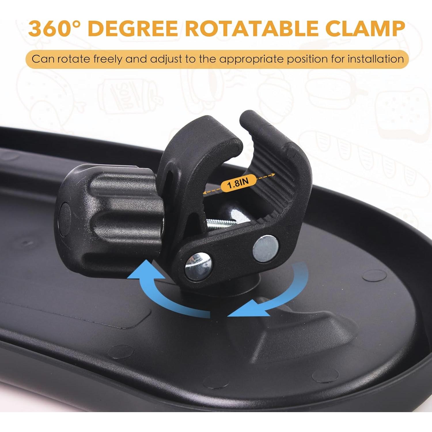 Bandeja de bocadillos ajustable para cochecito Nuna Mockingbird