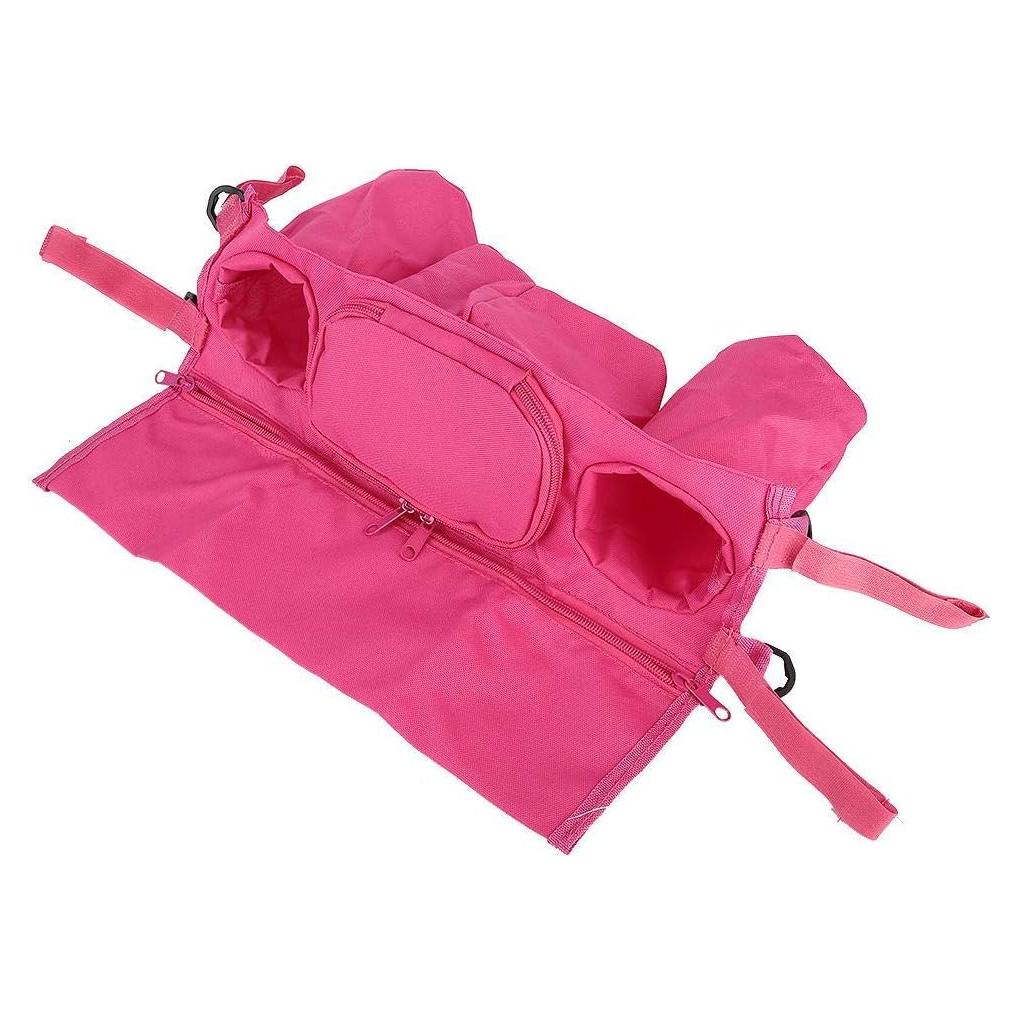 Organizador para cochecito de bebé JULYKAI Rosa 36x13x12 cm