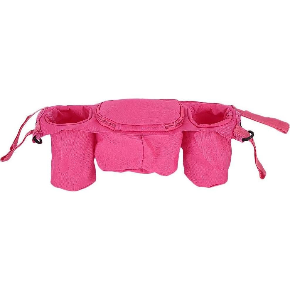 Organizador para cochecito de bebé JULYKAI Rosa 36x13x12 cm