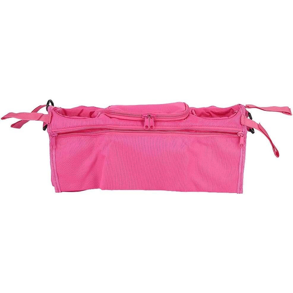 Organizador para cochecito de bebé JULYKAI Rosa 36x13x12 cm