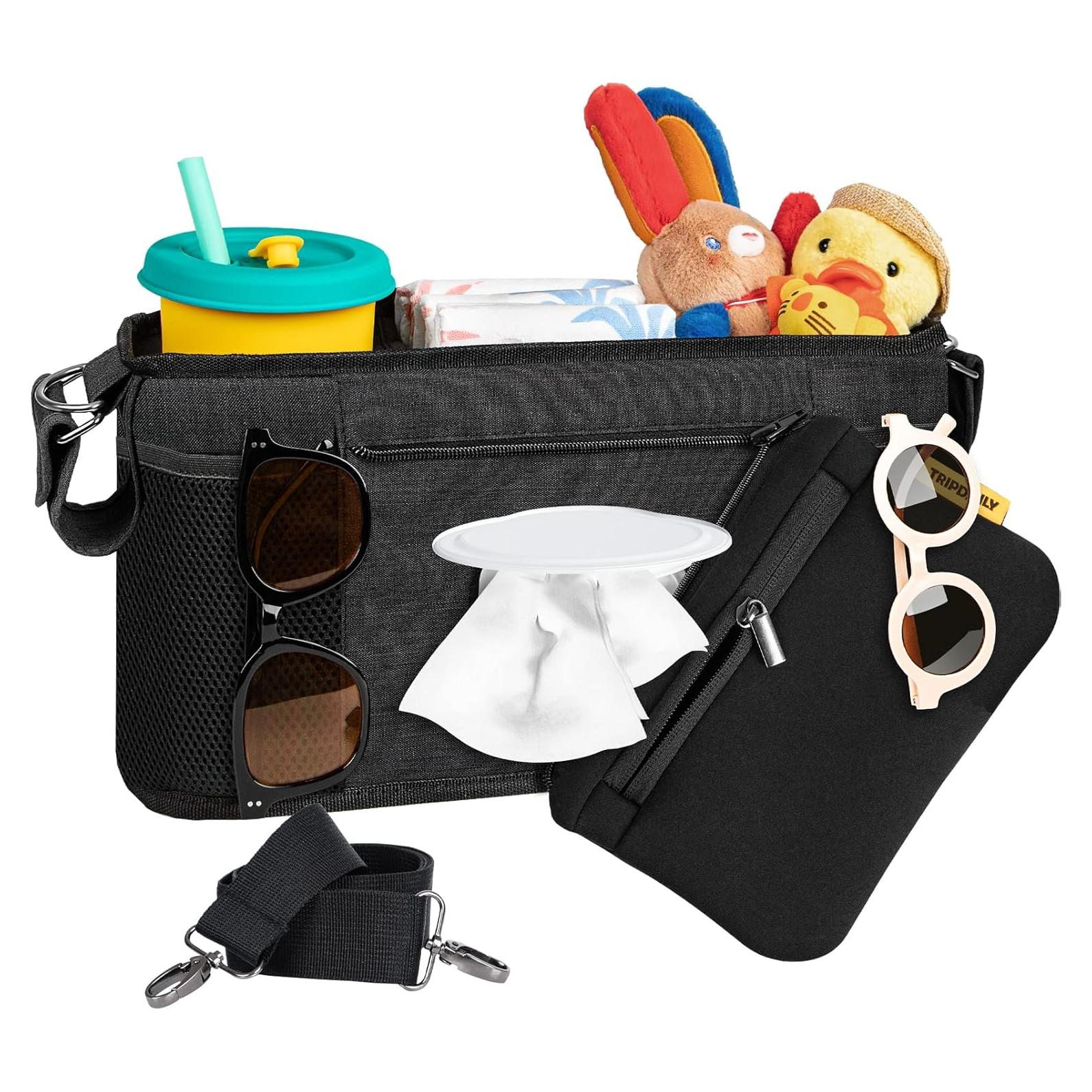 Consola para Padres Boffinby Poc-2, Organizador de Carro de Paseo