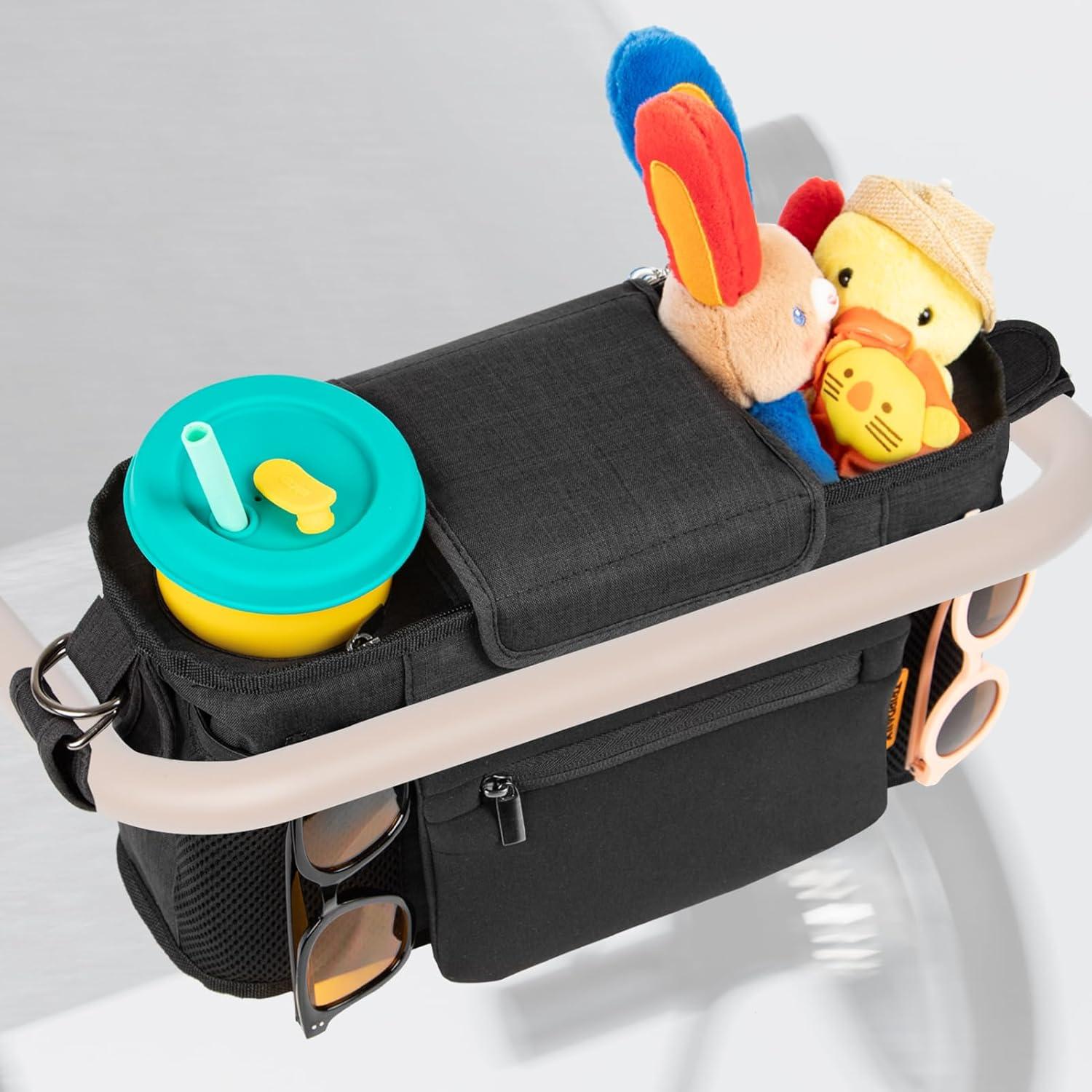 Consola para Padres Boffinby Poc-2, Organizador de Carro de Paseo