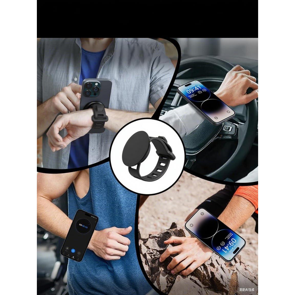 Soporte Universal para Teléfono de Carrito Longomat Negro