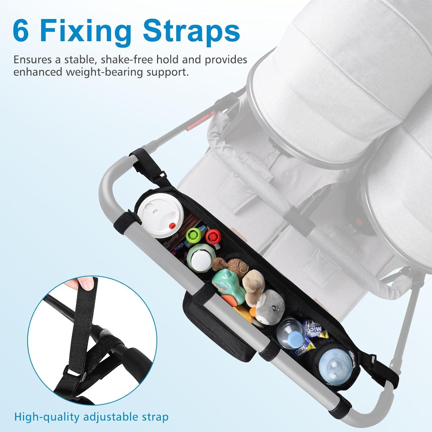 Organizador Doble Accmor para Carriola Bob Duallie y Baby Jogger