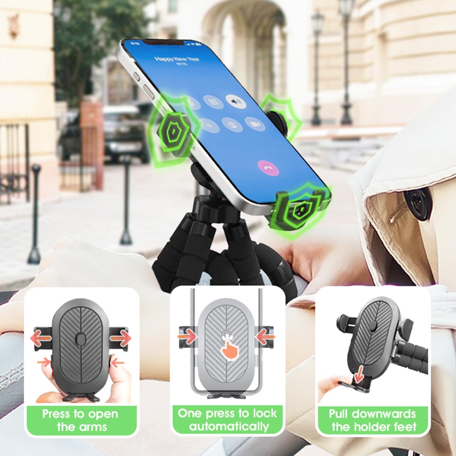 Soporte para Teléfono Universal iLulala 360° para Carrito Bebé