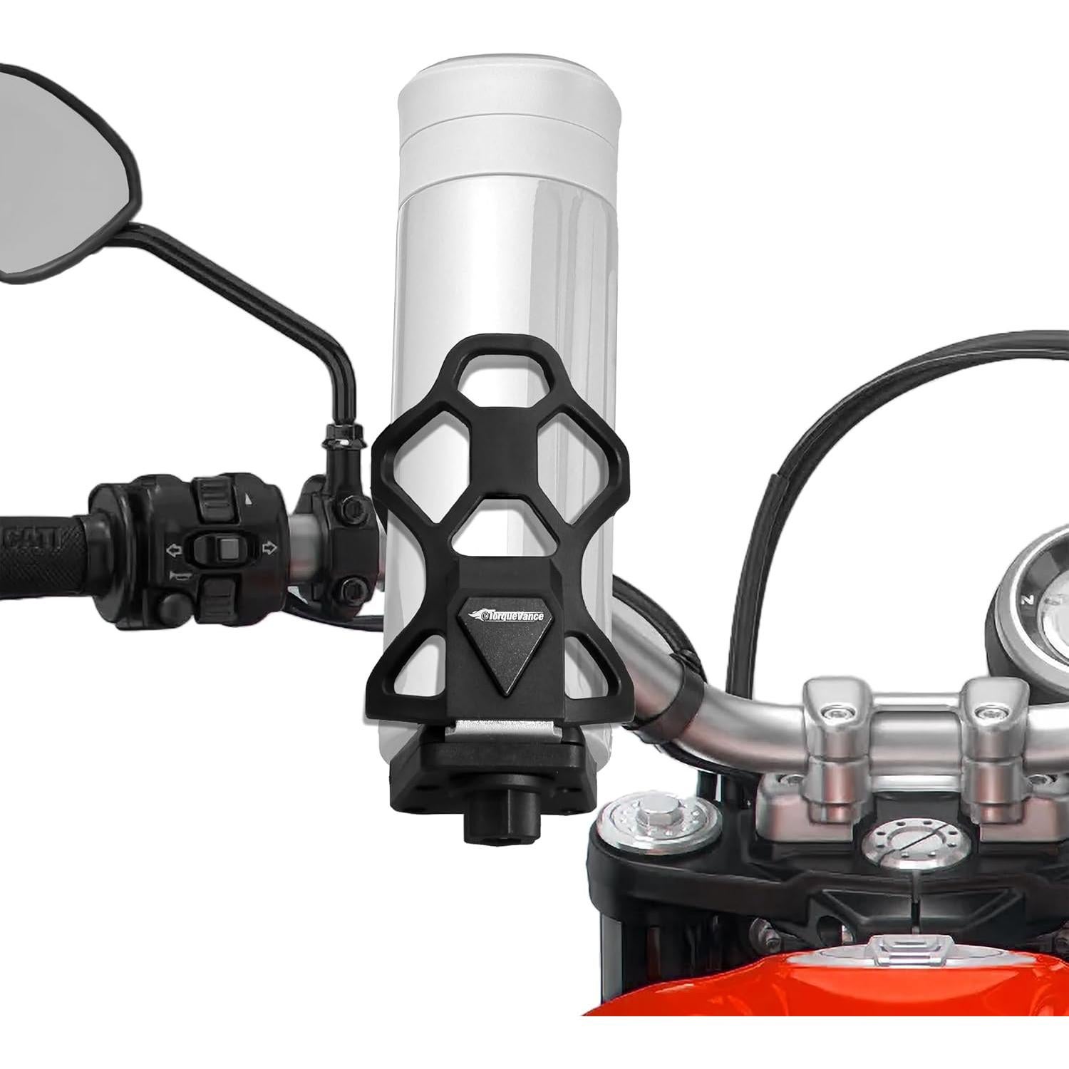 Soporte para Taza Antirrobo TorqueVance SBJ Ajustable Negro