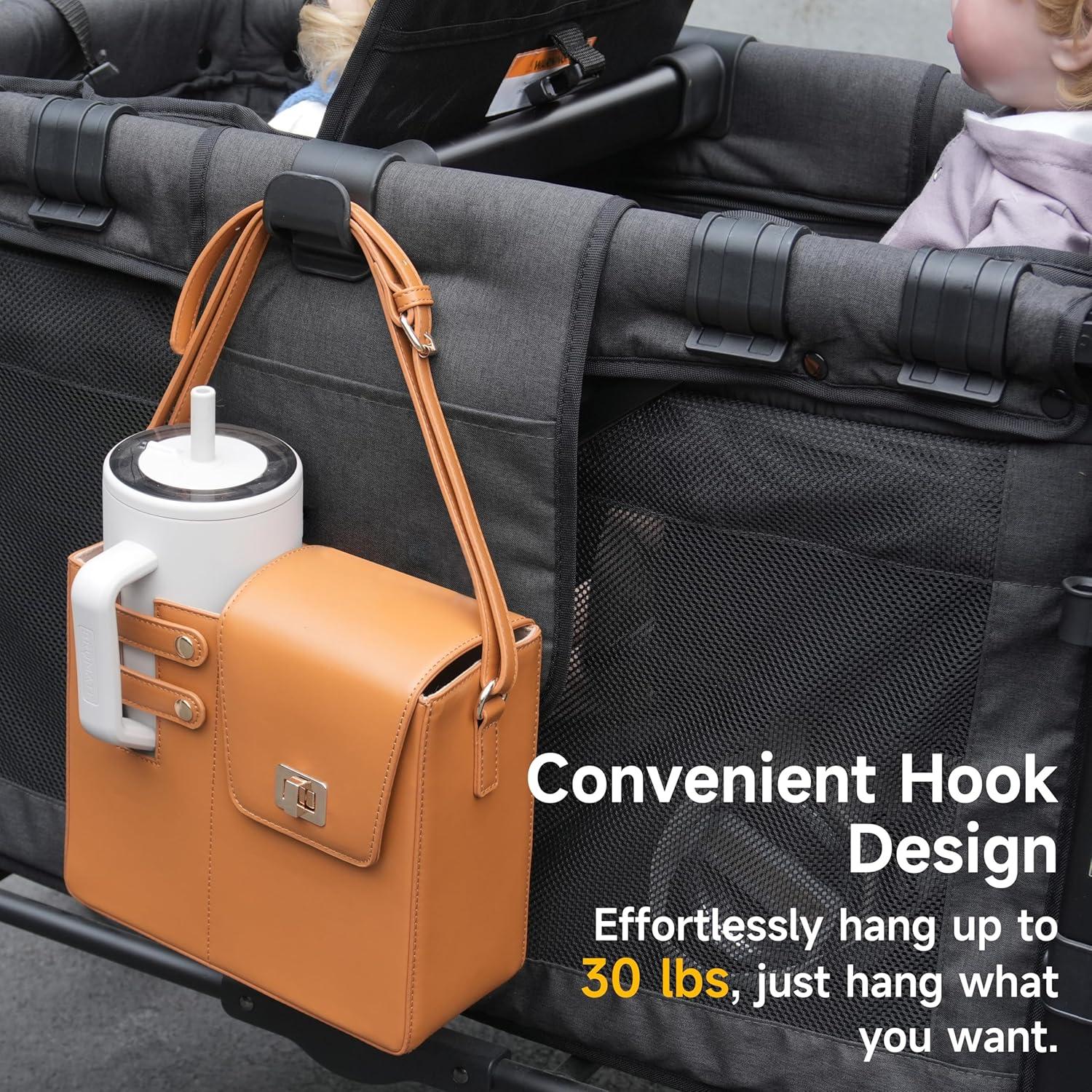 Barra de Soporte y Bandeja de Snack VIOTIIN para Carro de Paseo