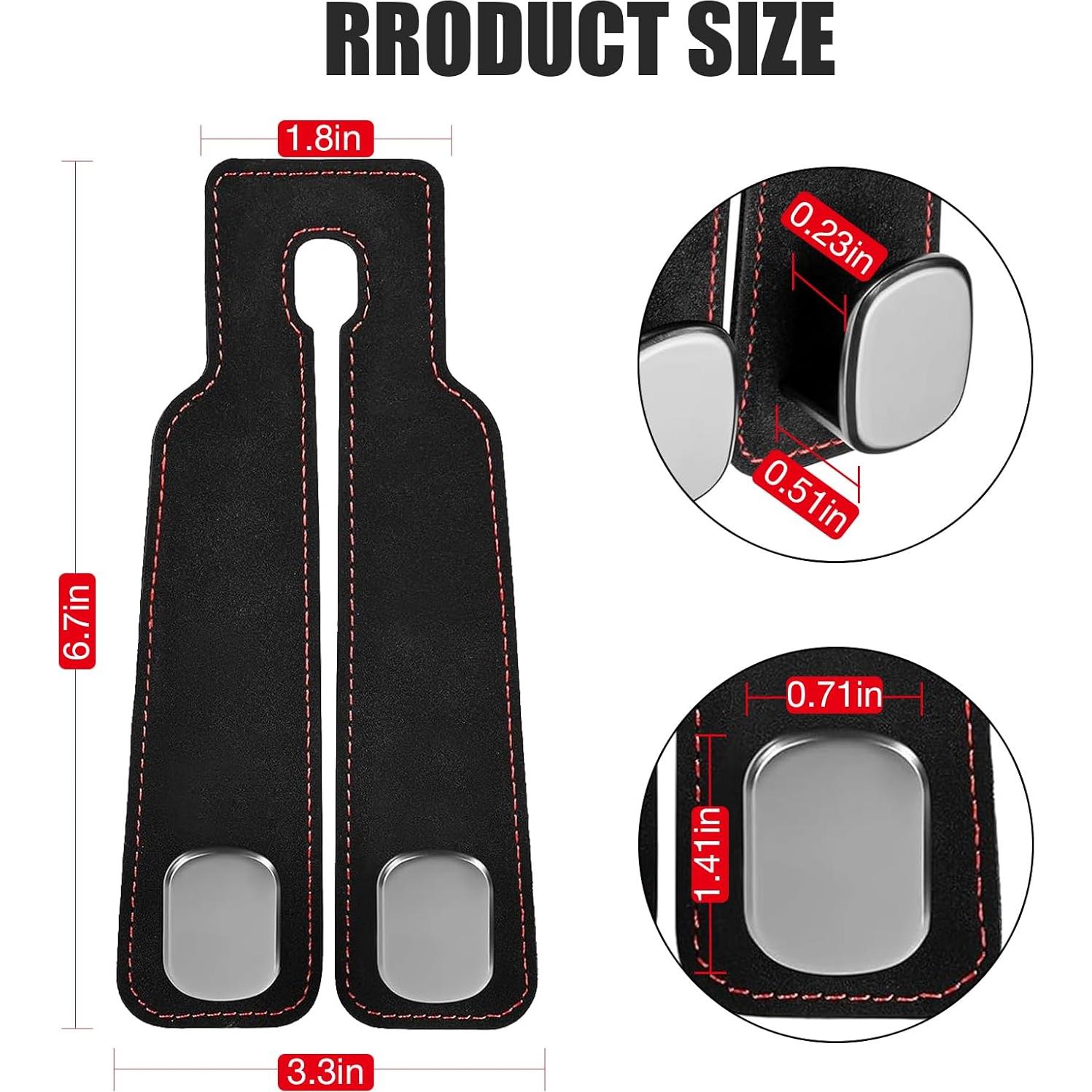 Ganchos de Reposacabezas Eptchn para Automóvil - 2 Paquete, 22.68 kg