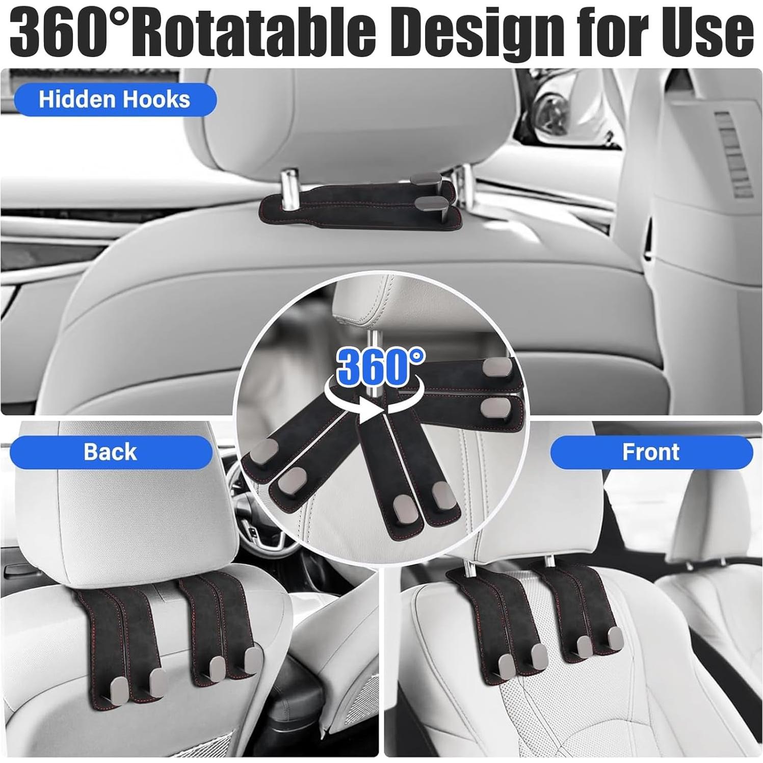 Ganchos de Reposacabezas Eptchn para Automóvil - 2 Paquete, 22.68 kg