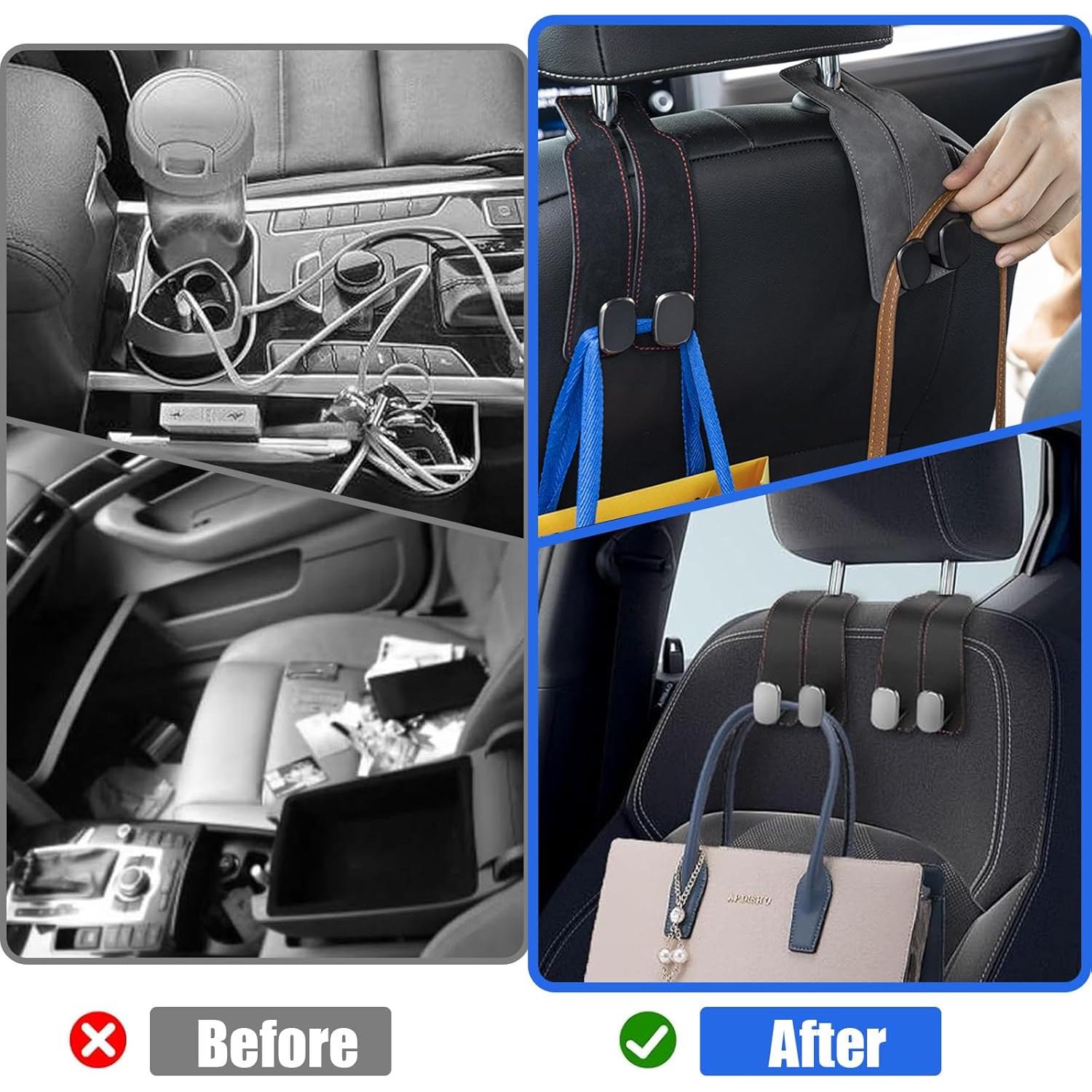 Ganchos de Reposacabezas Eptchn para Automóvil - 2 Paquete, 22.68 kg