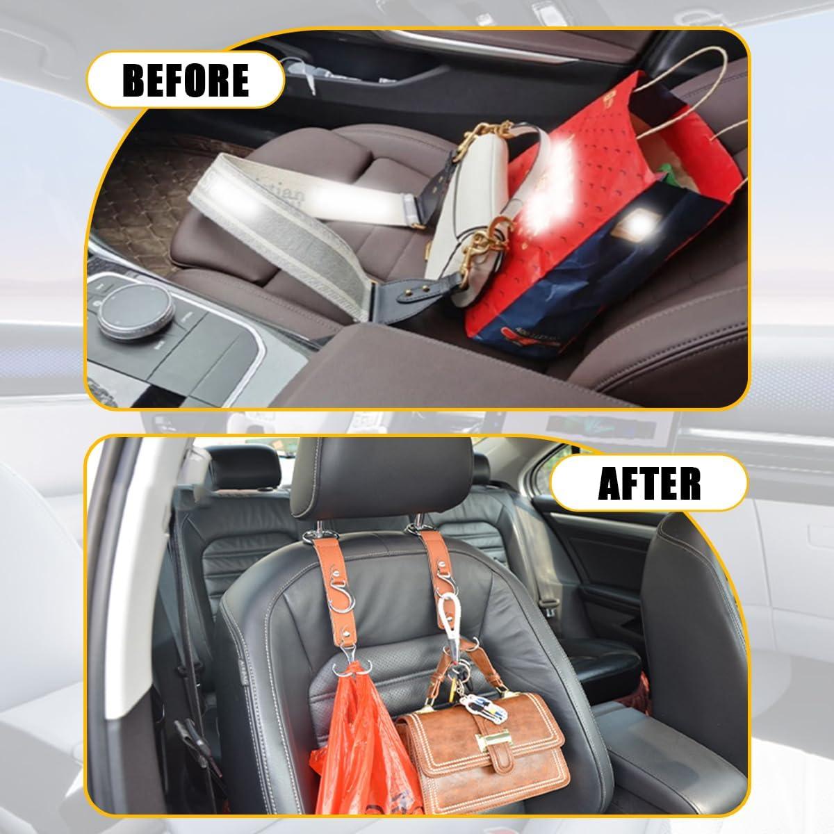 Gancho para Reposacabezas de Asiento de Coche Norkmdi 2PCS