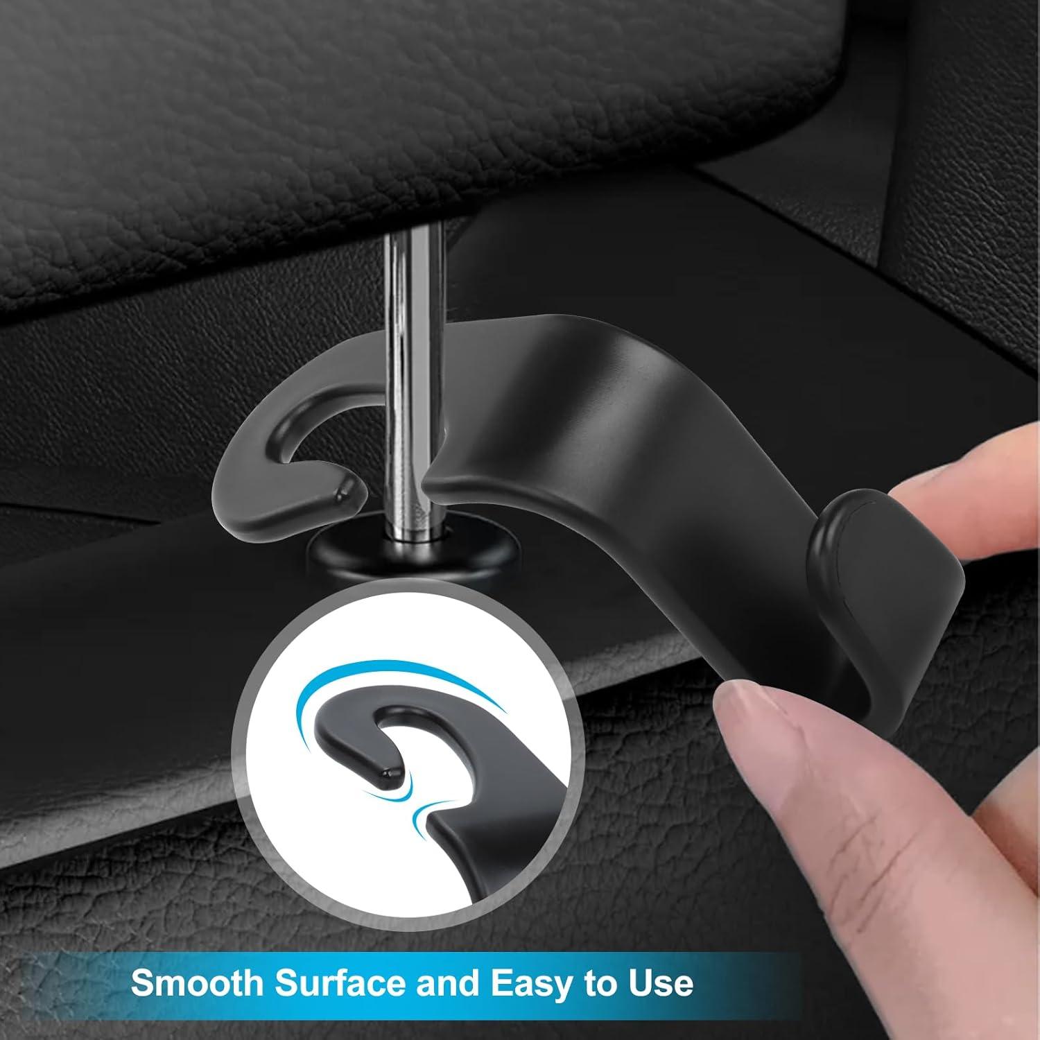 Ganchos para Reposacabezas de Coche Viaplser - 4 Piezas, 20.41 kg