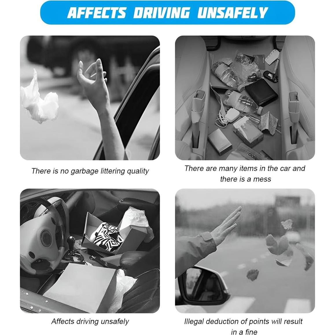 Gancho Soporte Taza Automóvil FALVFUN Rojo Ajuste Universal