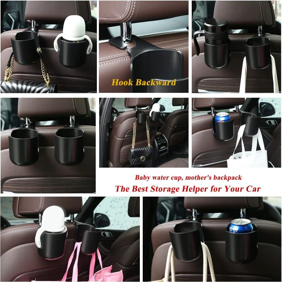 Organizador de Gancho para Reposacabezas Movecup - Negro