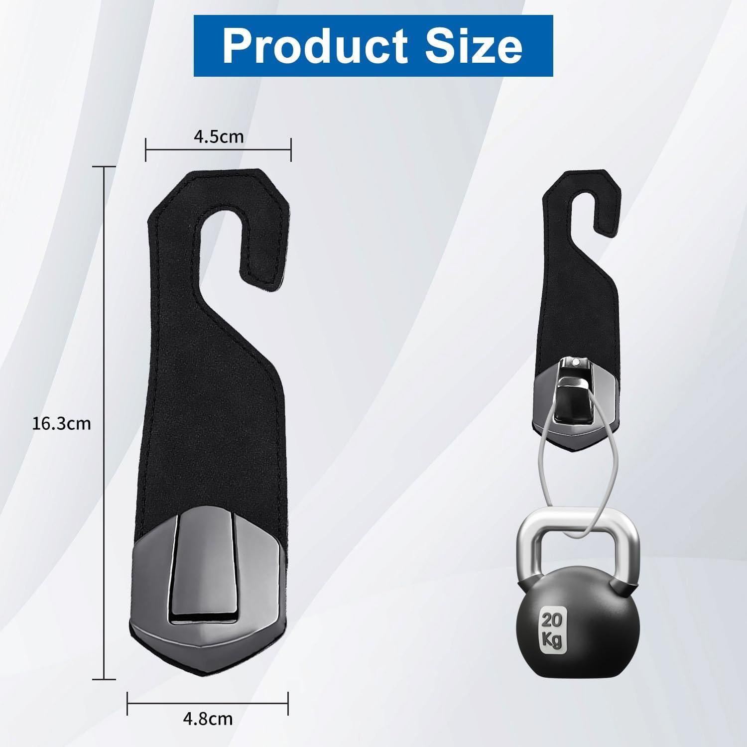 Ganchos de Suede para Auto Yimoyop - Soporte para Bolsas