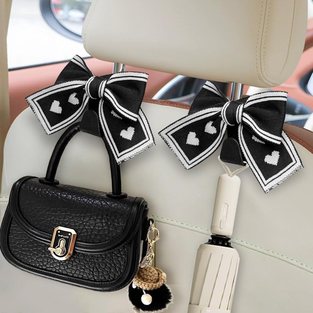 2 Ganchos para Bolsos de Auto RonronDirect - Diseño Multifuncional