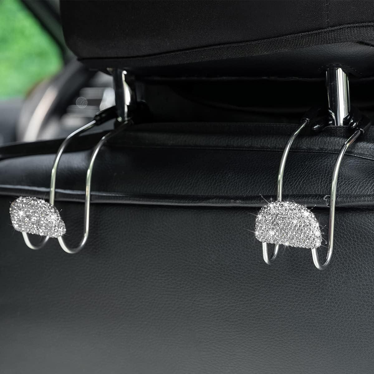 Gancho para Reposacabezas AUCELI 2 Pack Blanco Organizador