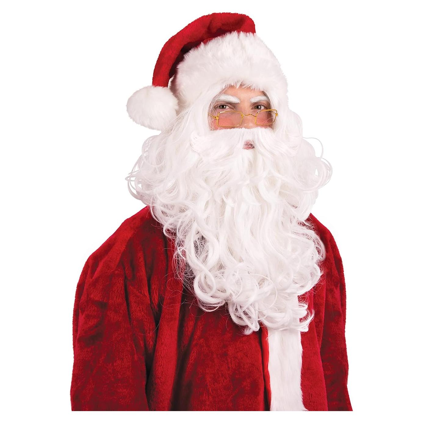 Conjunto Barba y Peluca de Santa Claus Kangaroo - Accesorios