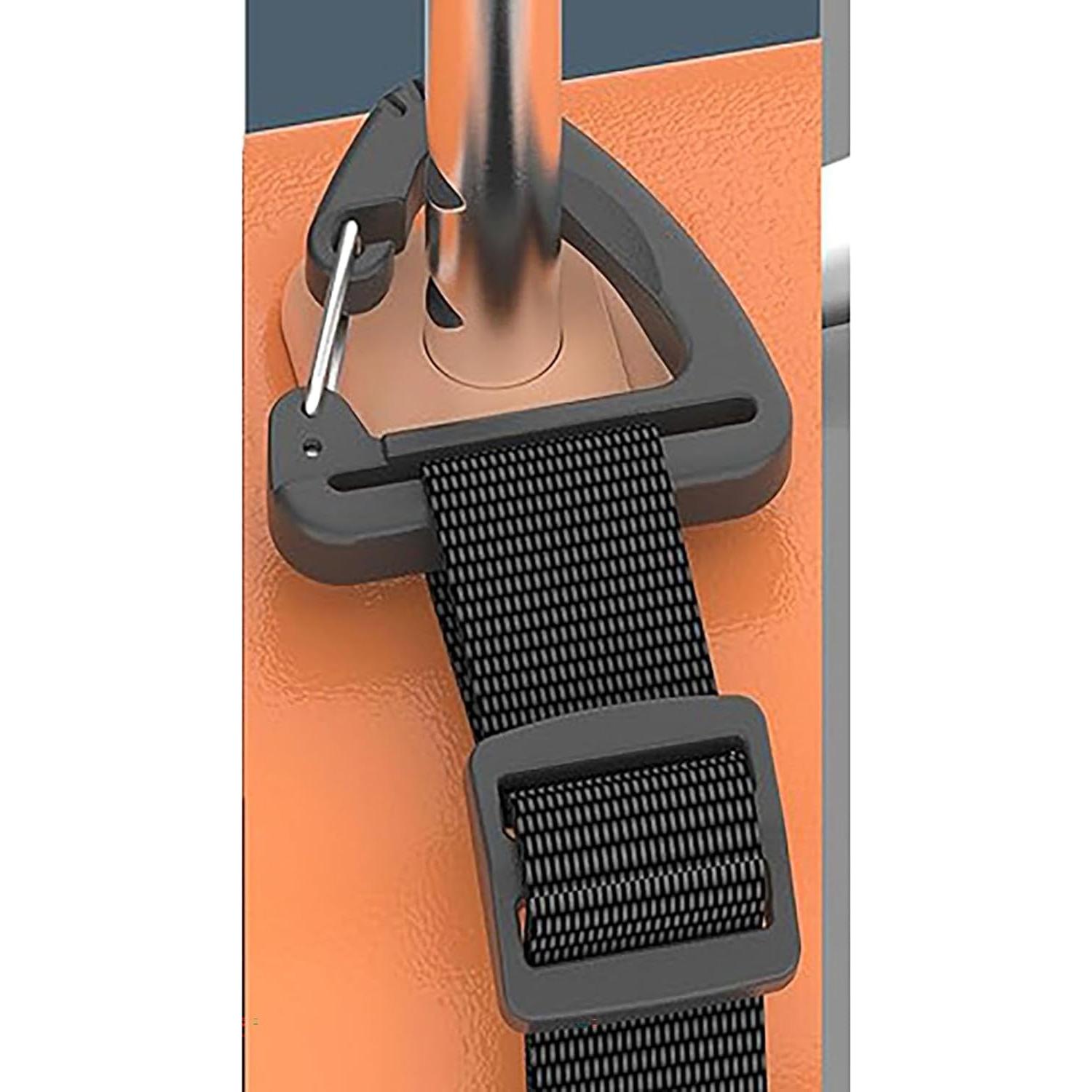 Gancho de Almacenamiento YIKANGHENG para Respaldo de Asiento de Coche - 2 Pcs, Acero Inoxidable Ajustable 20 cm