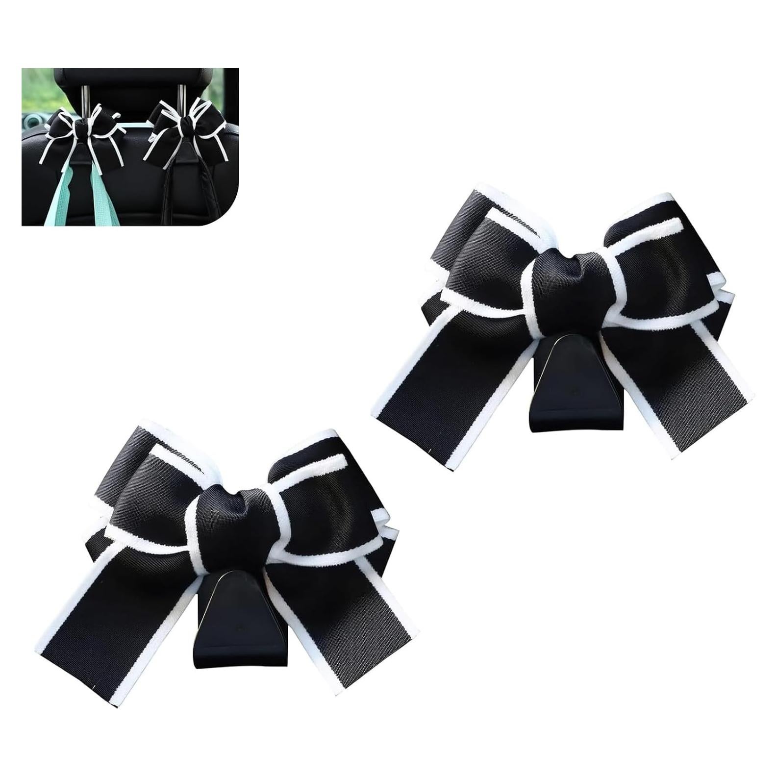 Gancho para Reposacabezas de Coche GRANDI 2 PCS Negro