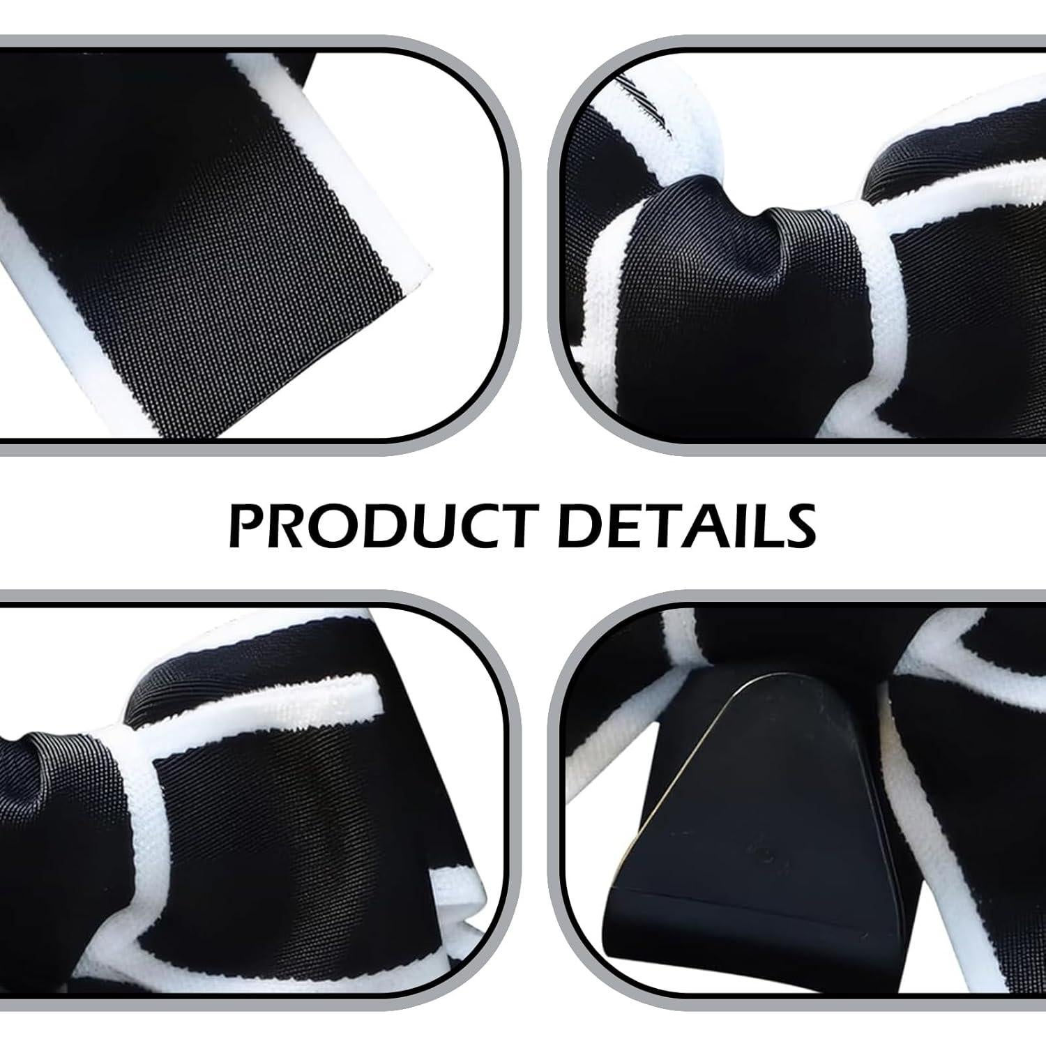 Gancho para Reposacabezas de Coche GRANDI 2 PCS Negro