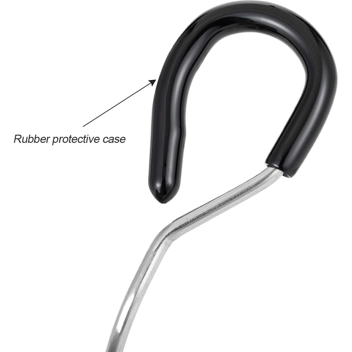 Ganchos para Reposacabezas de Coche KHGUZ 2PCS Magenta