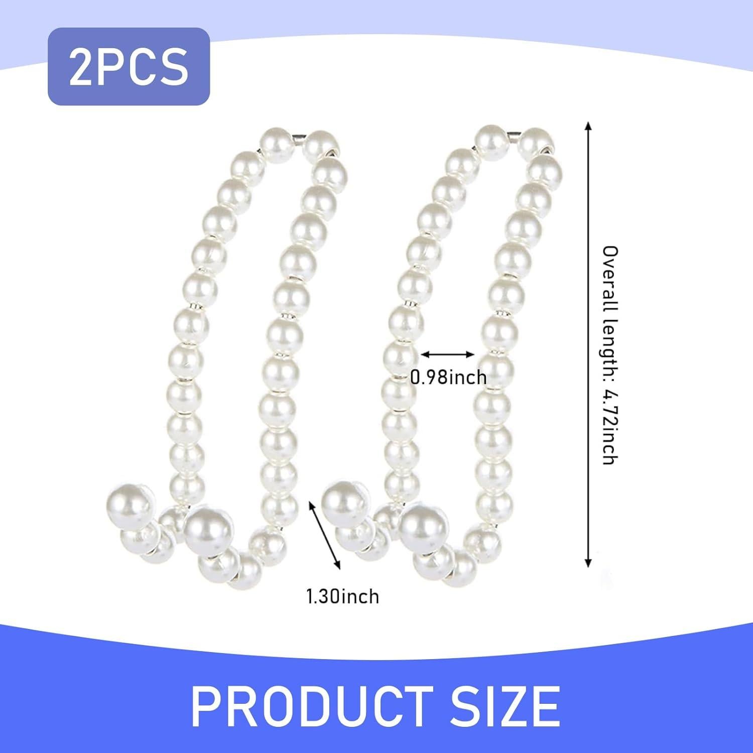 Ganchos organizadores para reposacabezas Downhill 2 PCS - Blanco