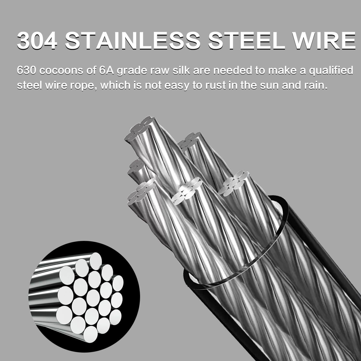 Línea de Ropa Retráctil SzGnays 4.19 m Alta Resistencia