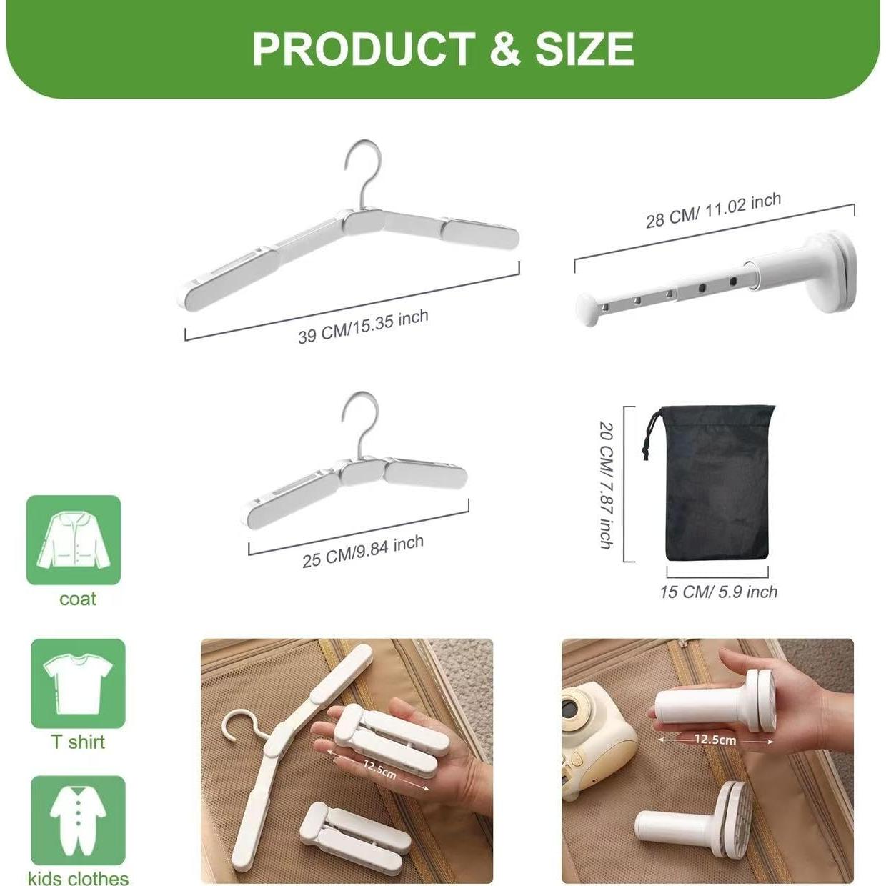 Soporte Plegable para Secar Ropa DOEGUAIY - Compacto y Ligero