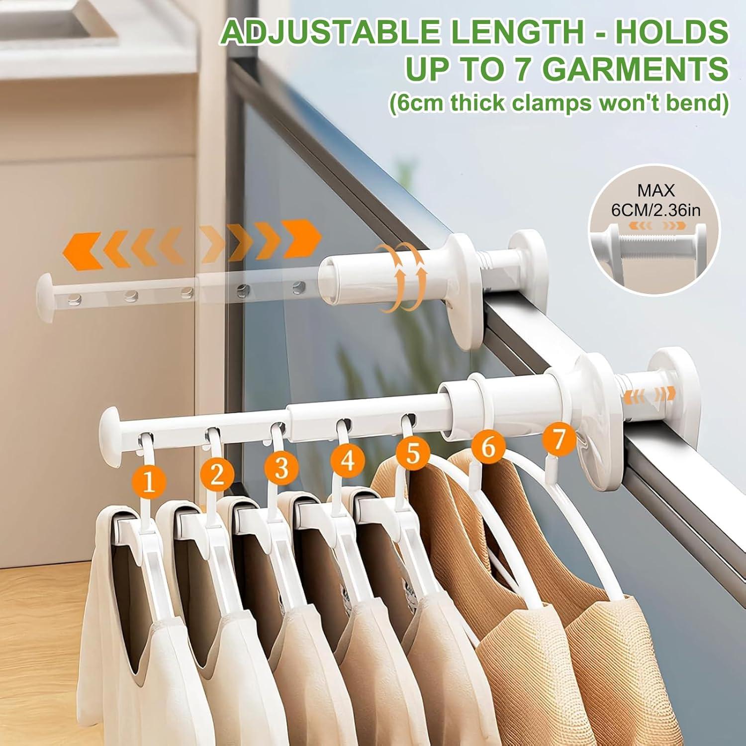 Soporte Plegable para Secar Ropa DOEGUAIY - Compacto y Ligero