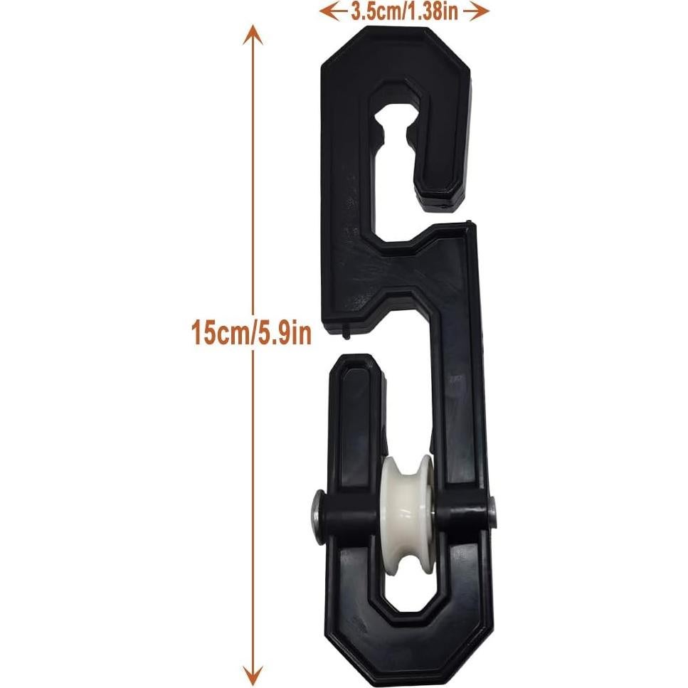 Dispersor de Cuerda ZLY de Plástico y Aluminio - 2 Unidades