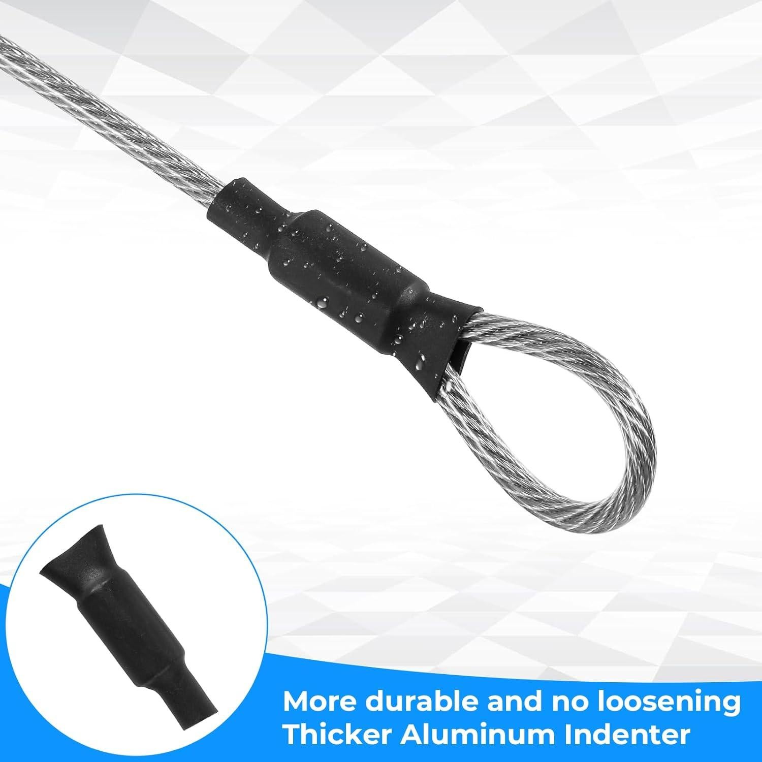 Cable de Seguridad de Acero Inoxidable Fyntave 3mm x 3m