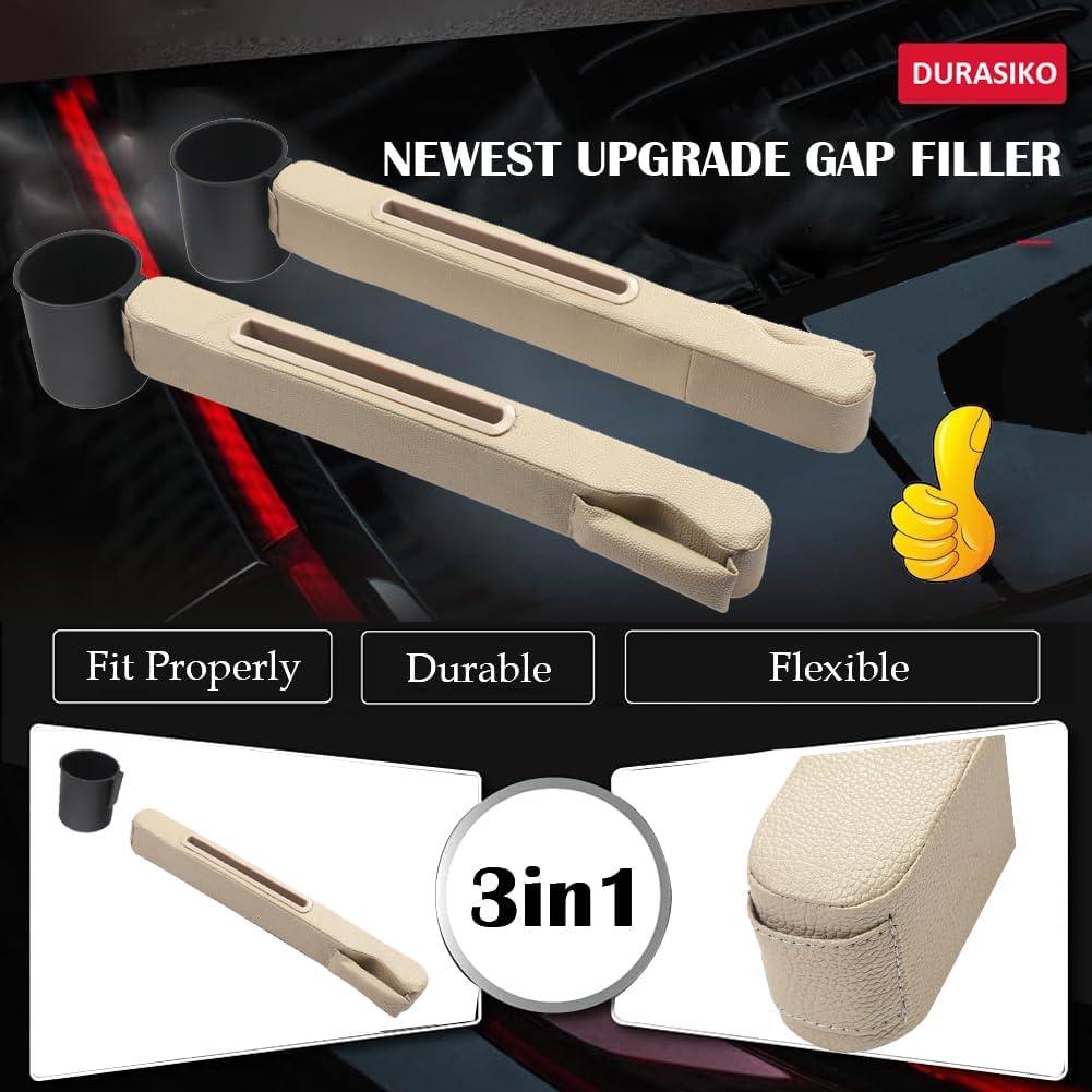 Relleno Espacio entre Asientos de Coche Durasiko FXS 2 Paquetes