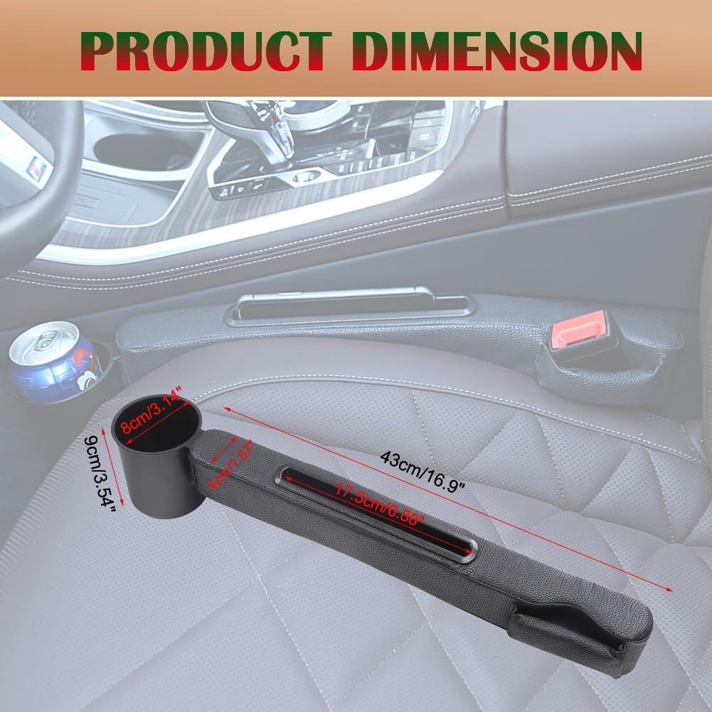 Relleno Espacio entre Asientos de Coche Durasiko FXS 2 Paquetes