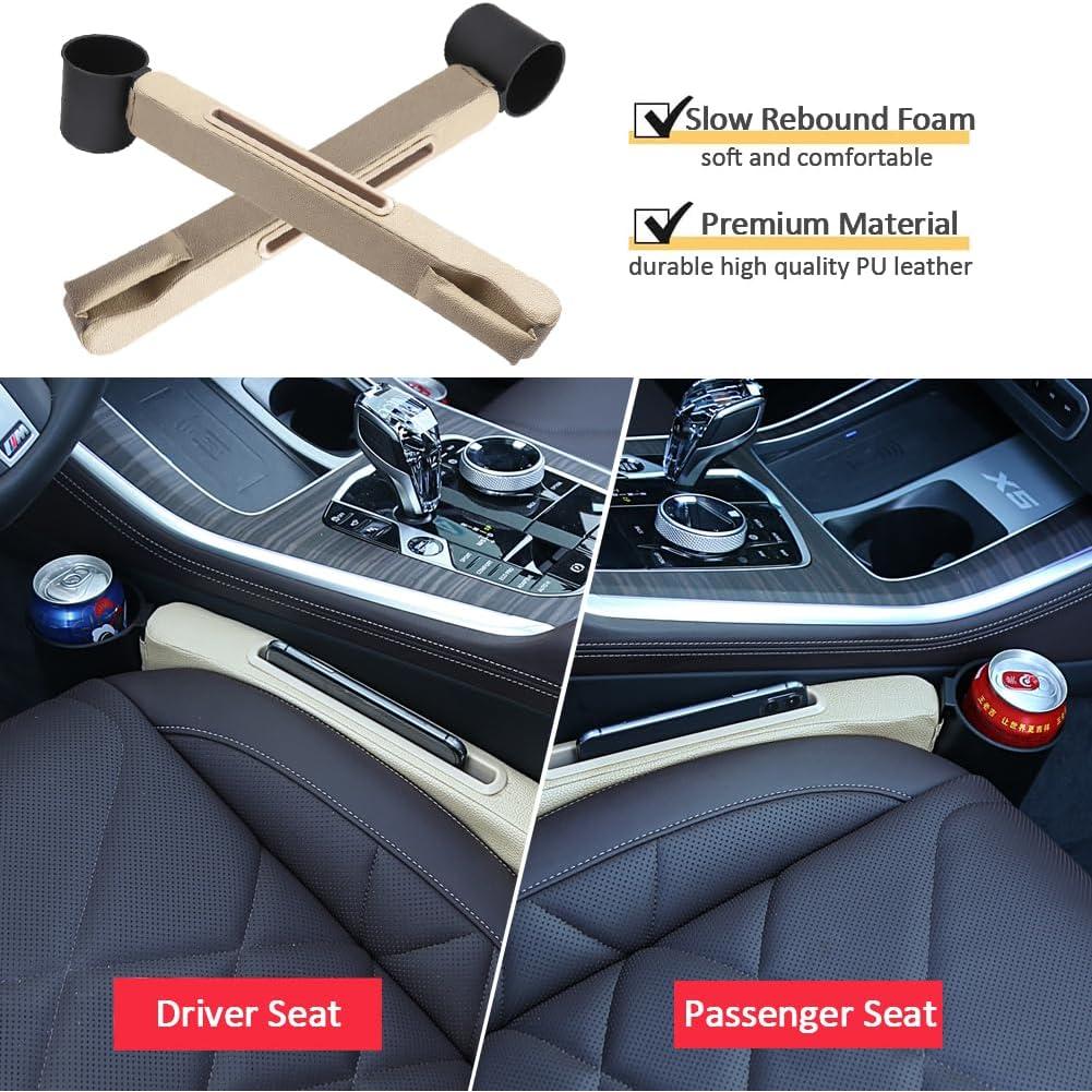 Relleno Espacio entre Asientos de Coche Durasiko FXS 2 Paquetes