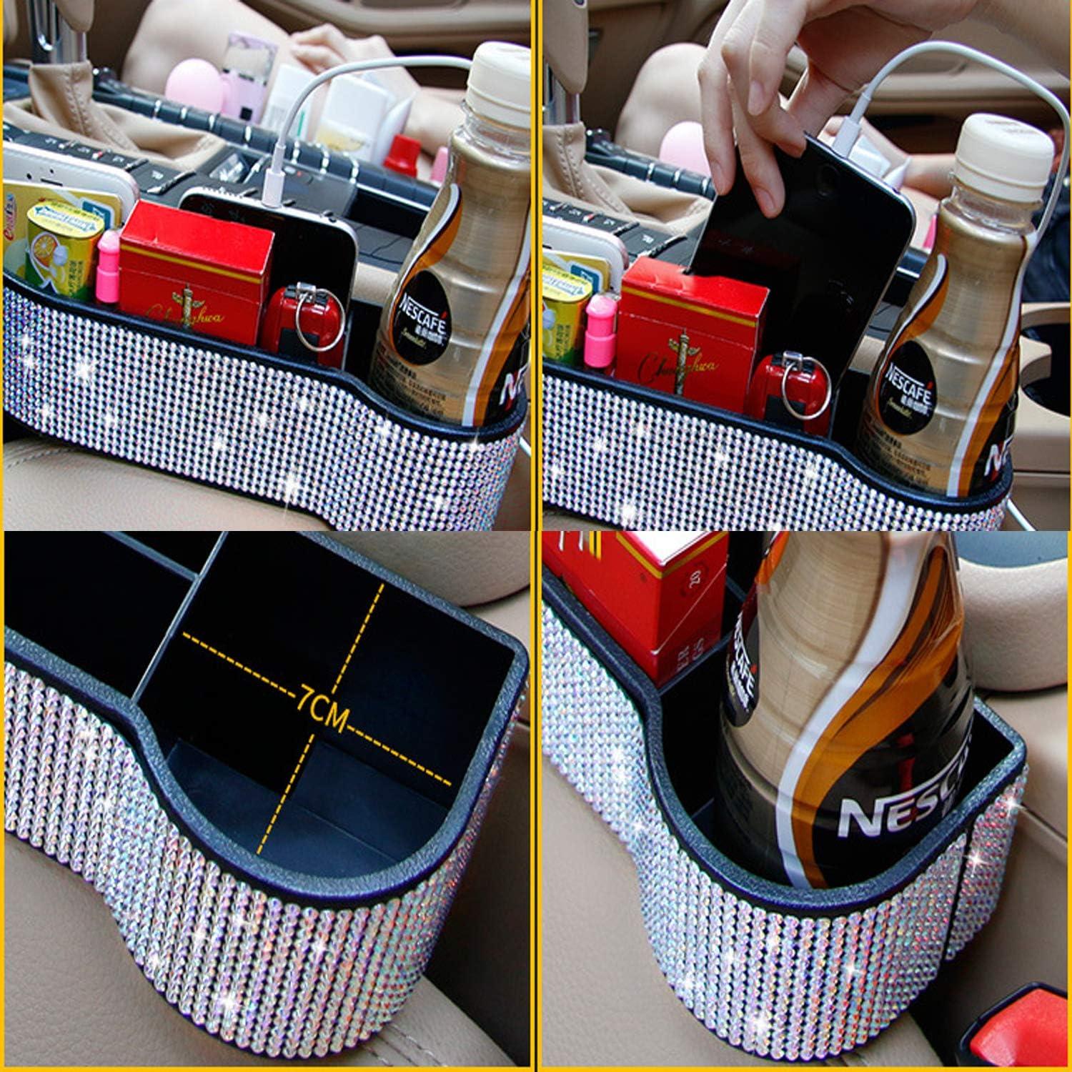 Organizador de Asiento de Coche WedFeir con Diamantes Brillantes
