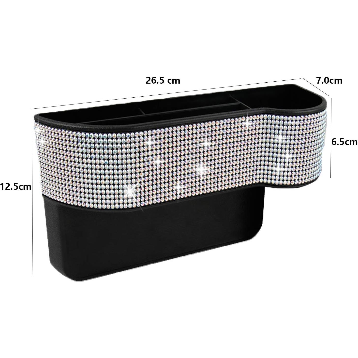 Organizador de Asiento de Coche WedFeir con Diamantes Brillantes