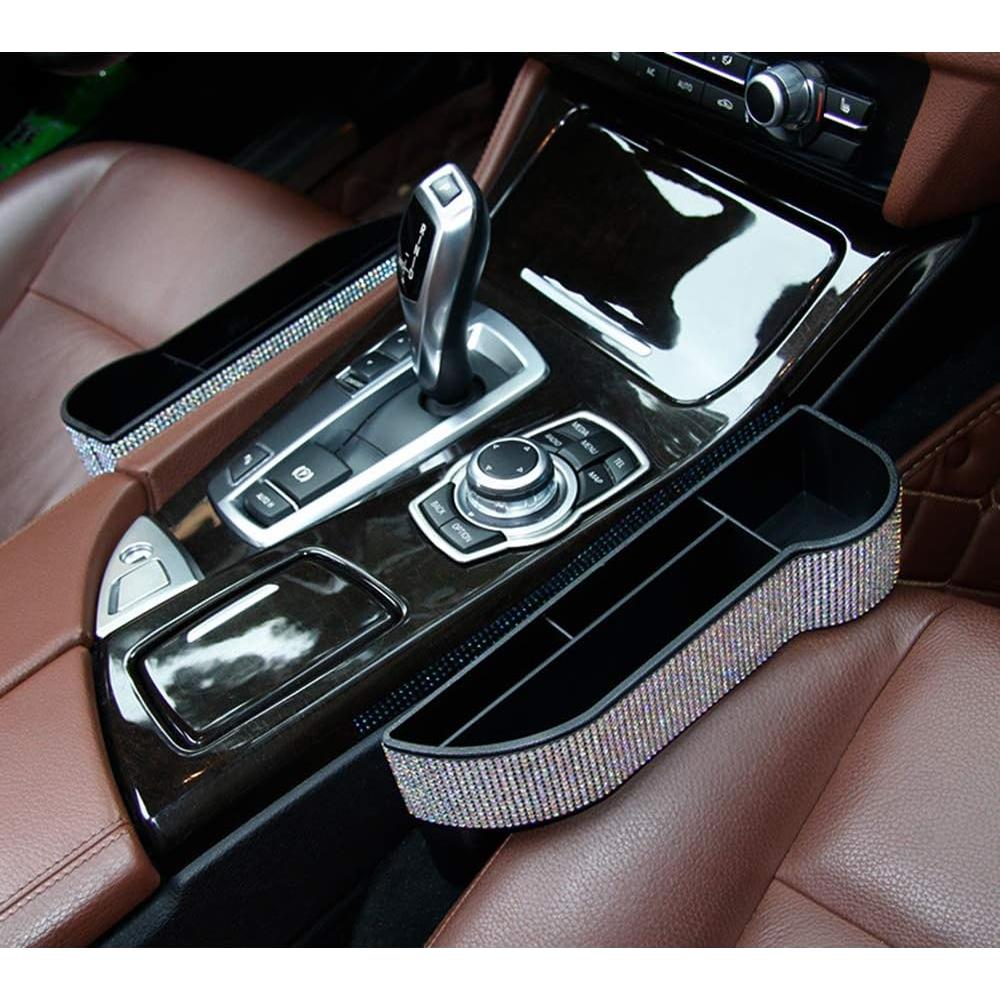 Organizador de Asiento de Coche WedFeir con Diamantes Brillantes
