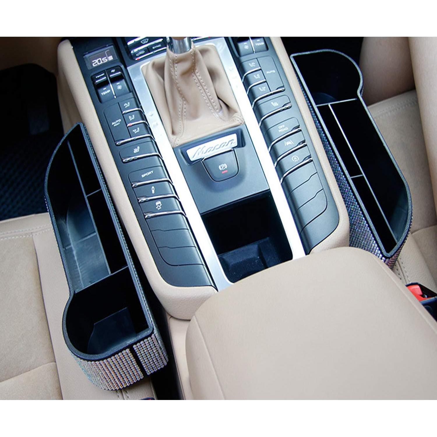 Organizador de Asiento de Coche WedFeir con Diamantes Brillantes