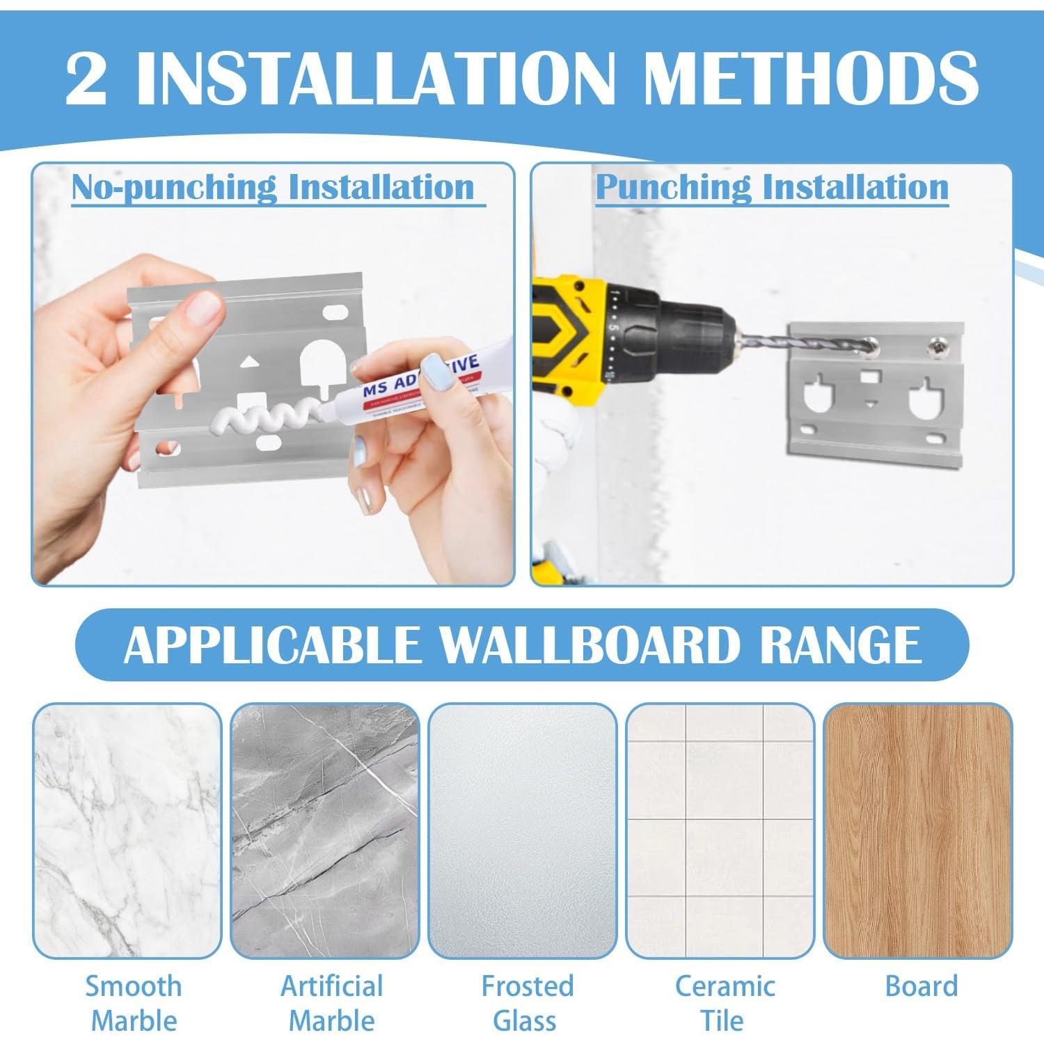 Cuerda de Ropa Retráctil Flamiracle 4.8m Gris Alta Resistencia