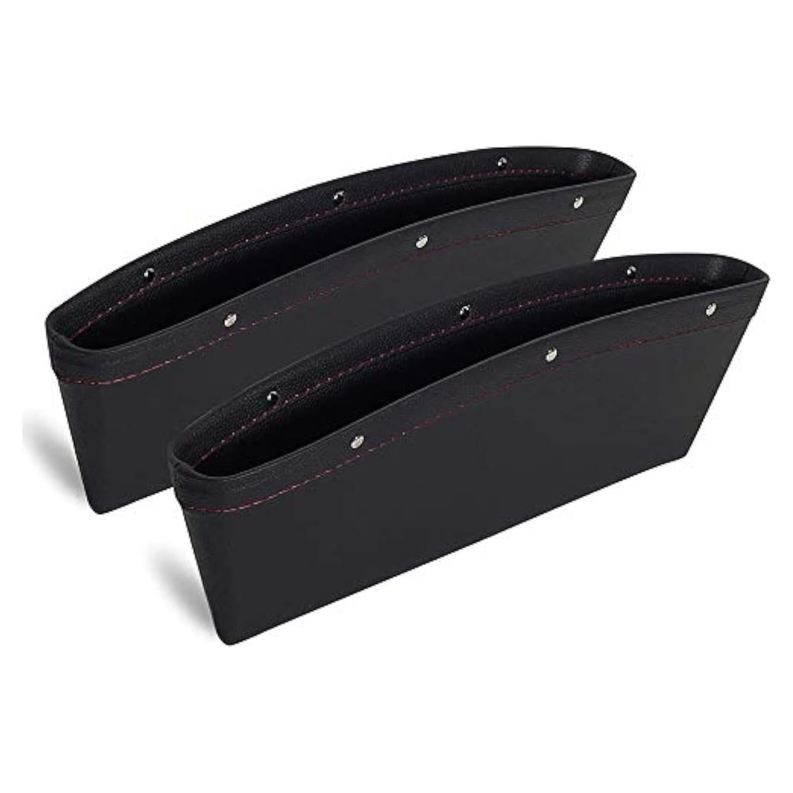 Organizador de Espacio entre Asientos de Auto Gle2016 - 2 Piezas Negro