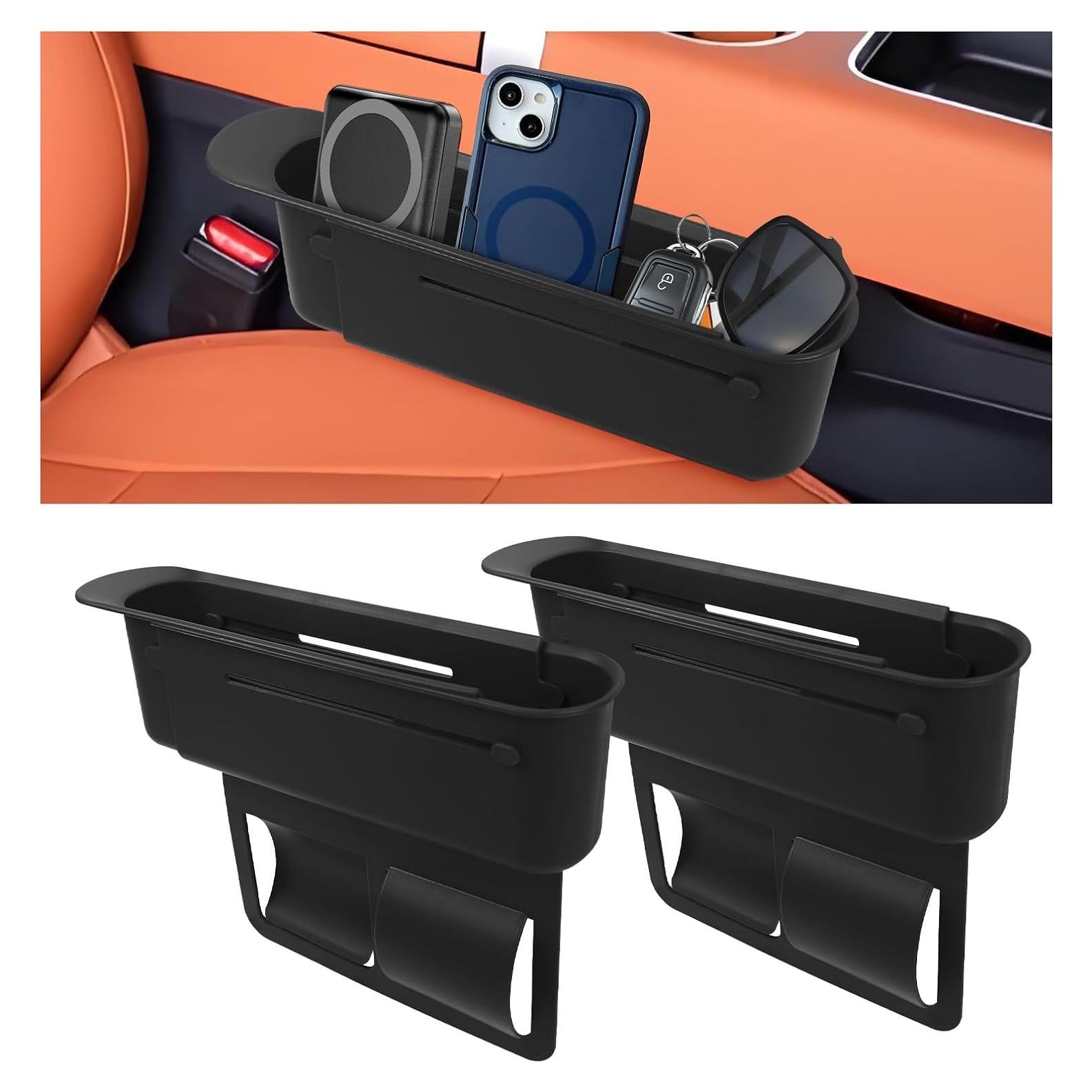 Organizador Rellenador Espacio Asientos Coche Hbxdeco Negro