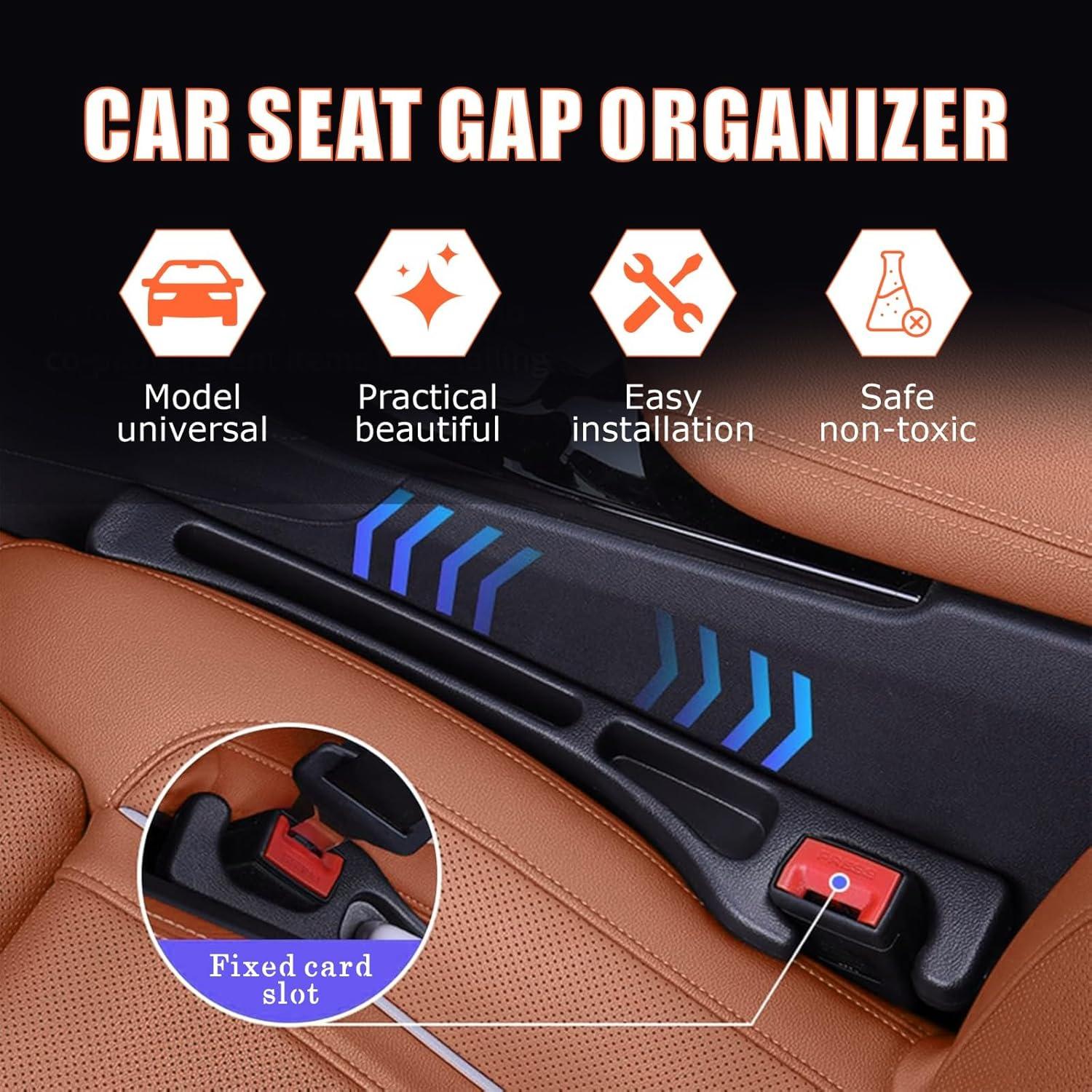 Organizador de Espacio entre Asientos Qtaikong 2 Pcs Universal