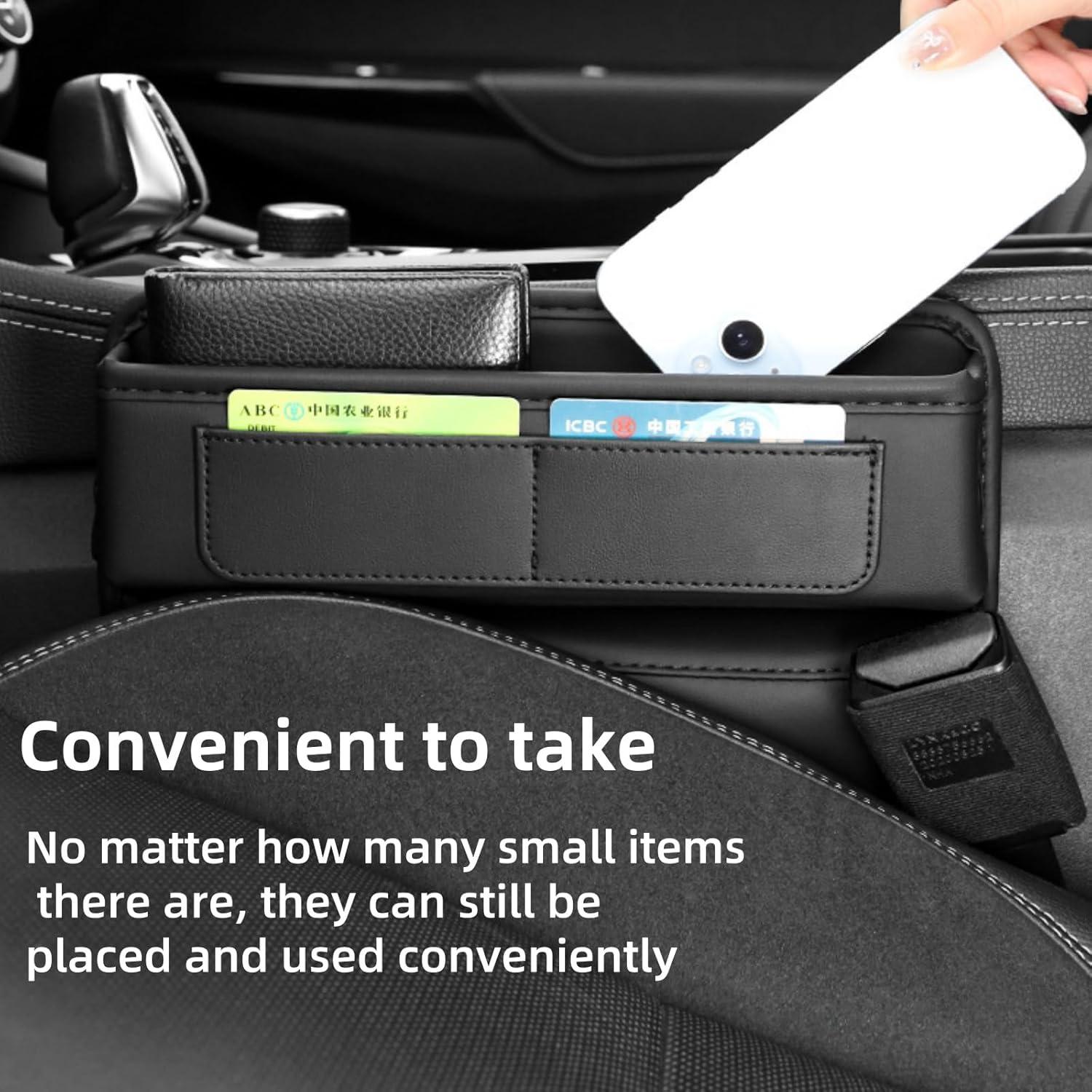 Organizador de Espacio entre Asientos AutoCabins - 2 Piezas Naranja