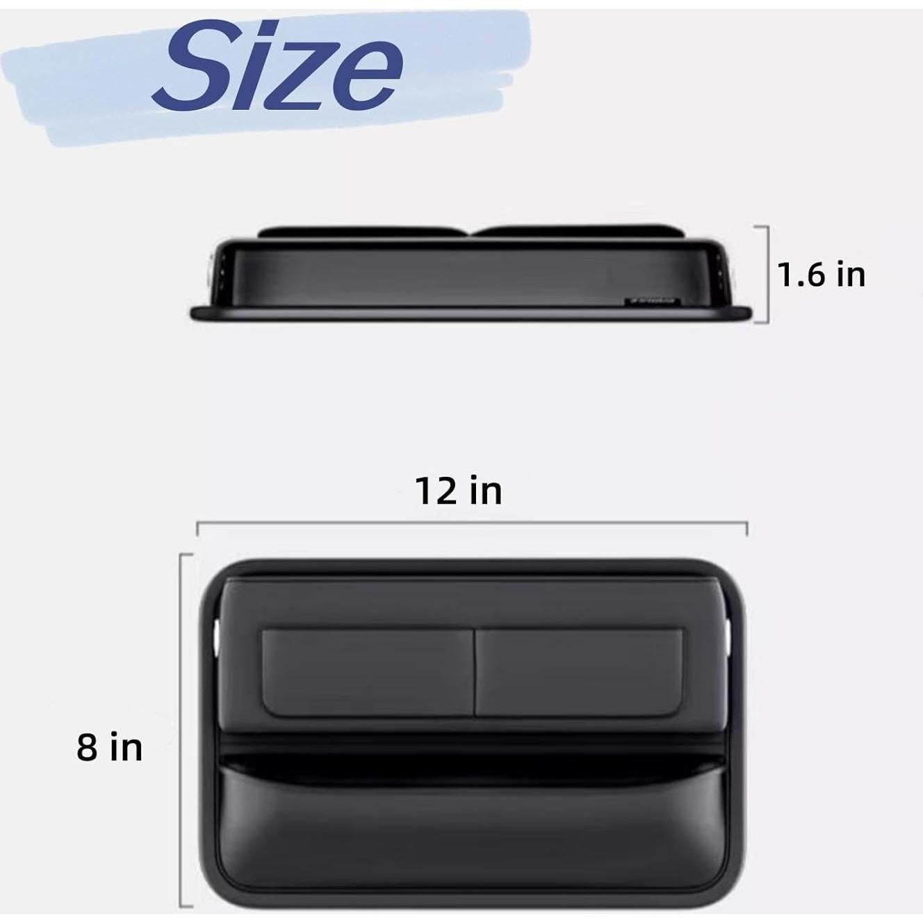 Organizador de Espacio entre Asientos AutoCabins - 2 Piezas Naranja