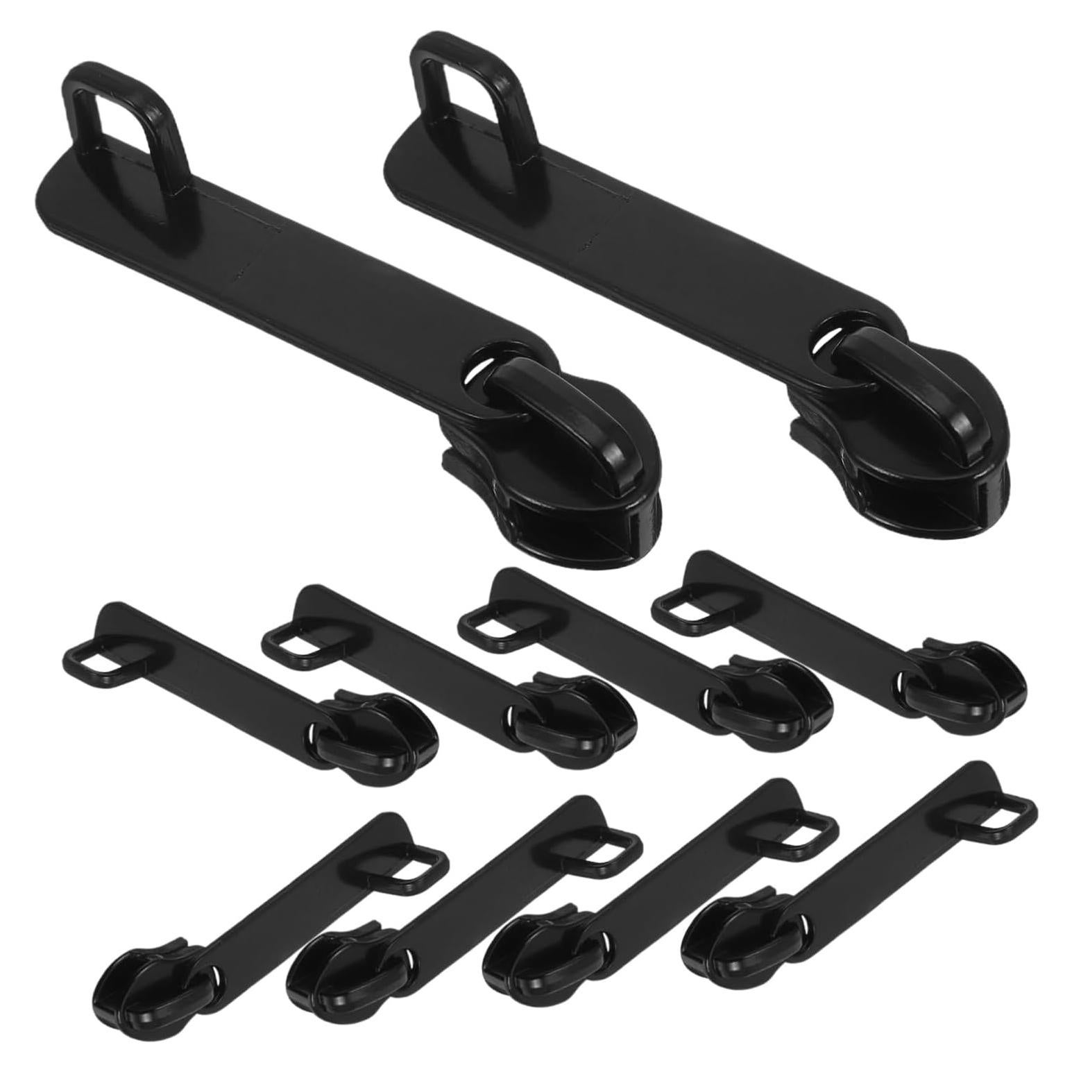 Tiradores de Cremallera GLEAVI Nylon Antirrobo 10 Piezas