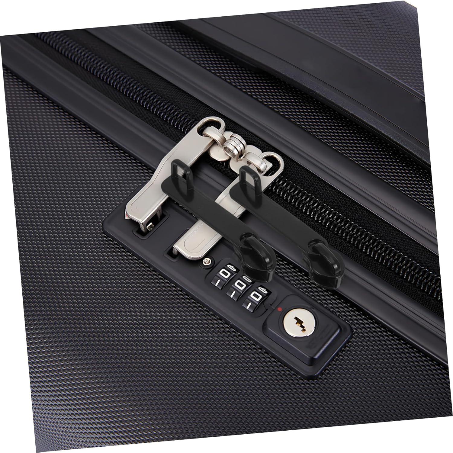 Tiradores de Cremallera GLEAVI Nylon Antirrobo 10 Piezas