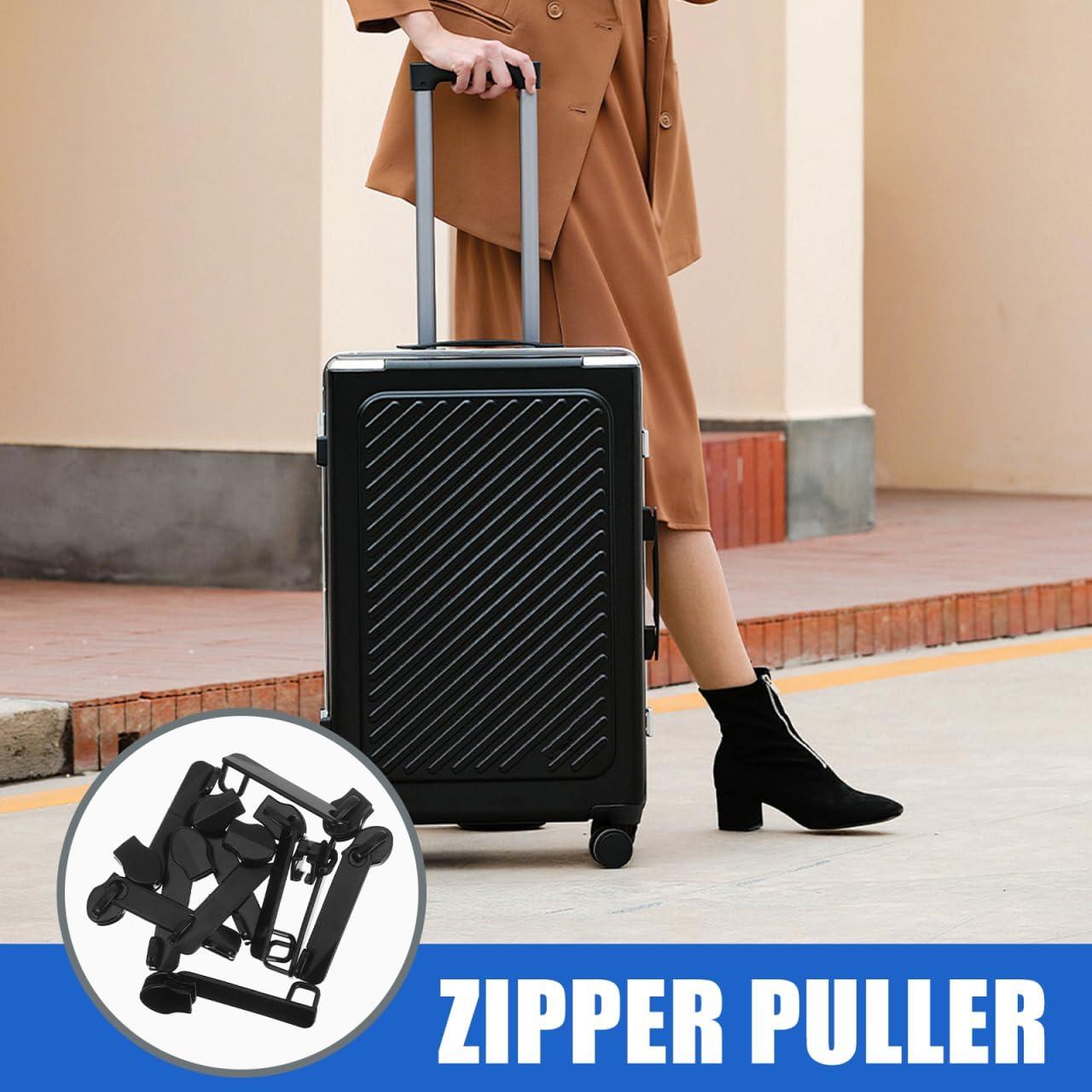 Tiradores de Cremallera GLEAVI Nylon Antirrobo 10 Piezas