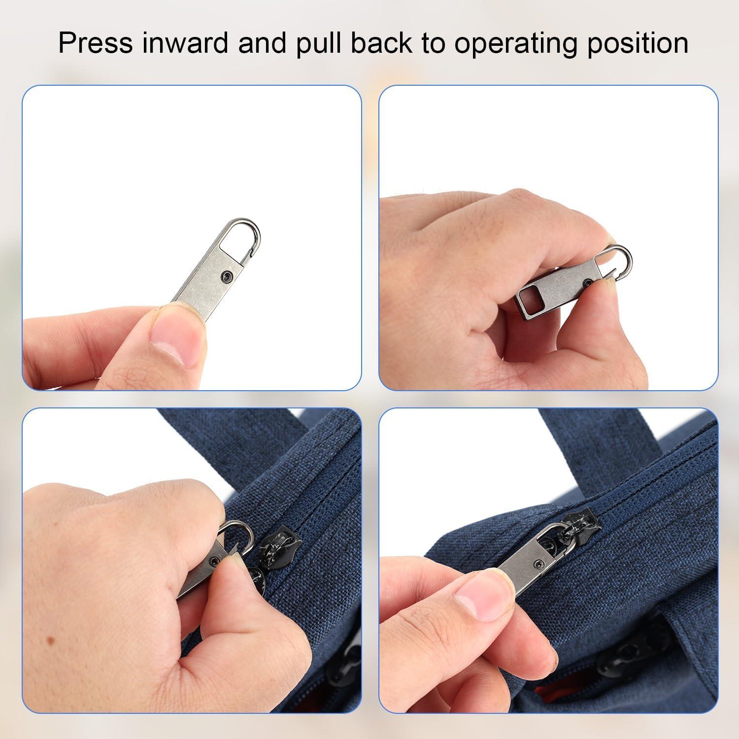 Kit de Reemplazo de Cremalleras 12 Piezas Lasuroa