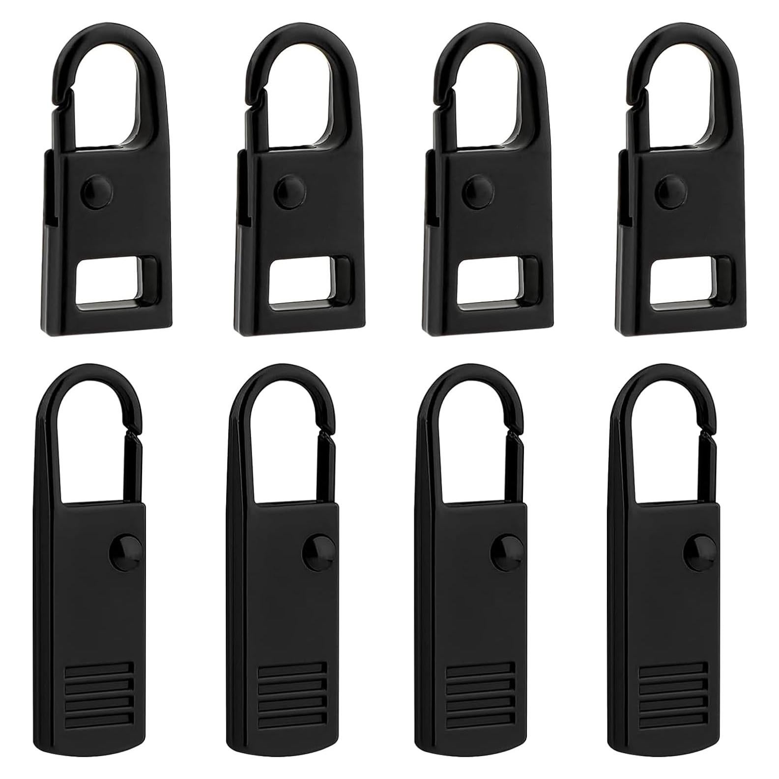 Tiradores de Cremallera Desmontables IVICOO - 8 Pcs, 2 Tamaños